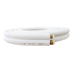 16 ft Insulated Copper Line Set 1/4” x 3/8”