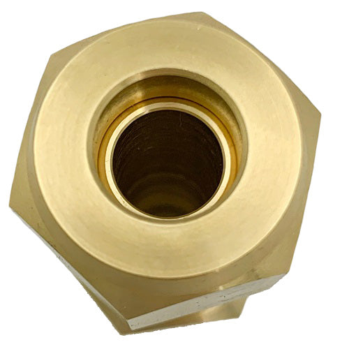 Refrigerant Brass Flare Union and Nut Kit Flobal