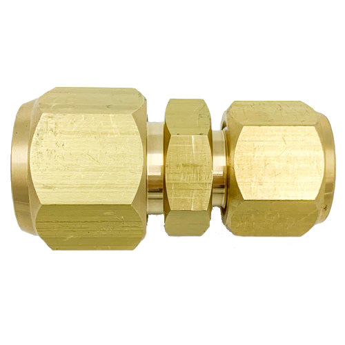 Refrigerant Brass Flare Reducing Union and Nut Kit